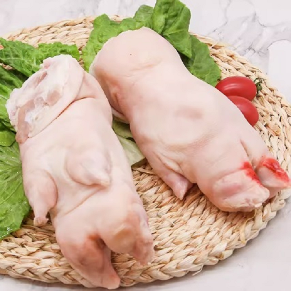 【冷冻】（ chân lợn）冷冻生猪蹄整个 约400g