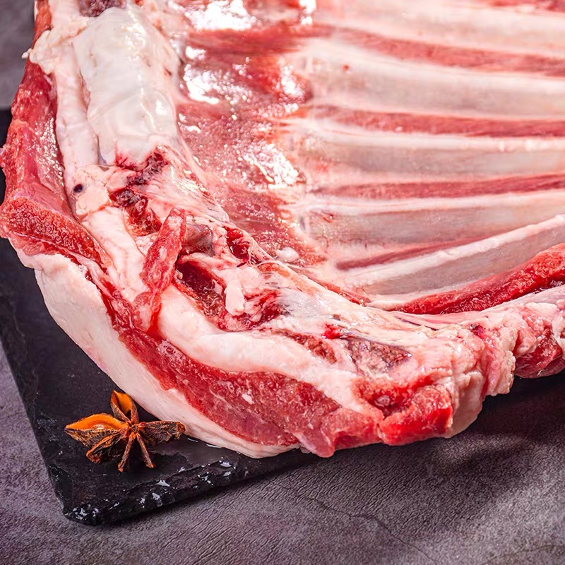 【冷冻】（ sườn cừu già）新西兰羔羊羊排 約1kg