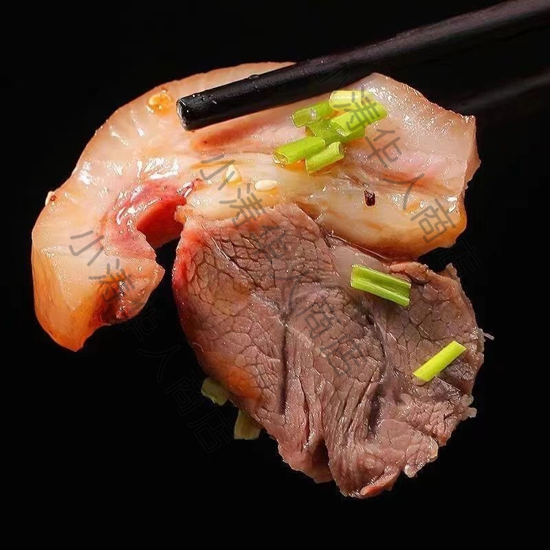 【冷藏】优选五香猪头肉切片真空袋装 350g