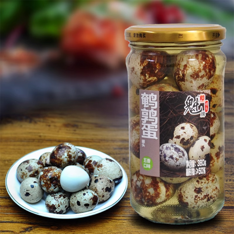 【常温】魁牌鹌鹑蛋 550g/瓶