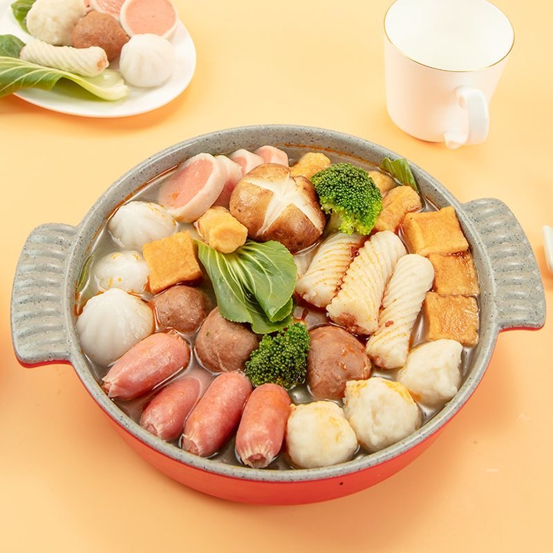 【冷冻】（ thịt viên tổng hợp ）什锦火锅丸子 花样丸子 450g