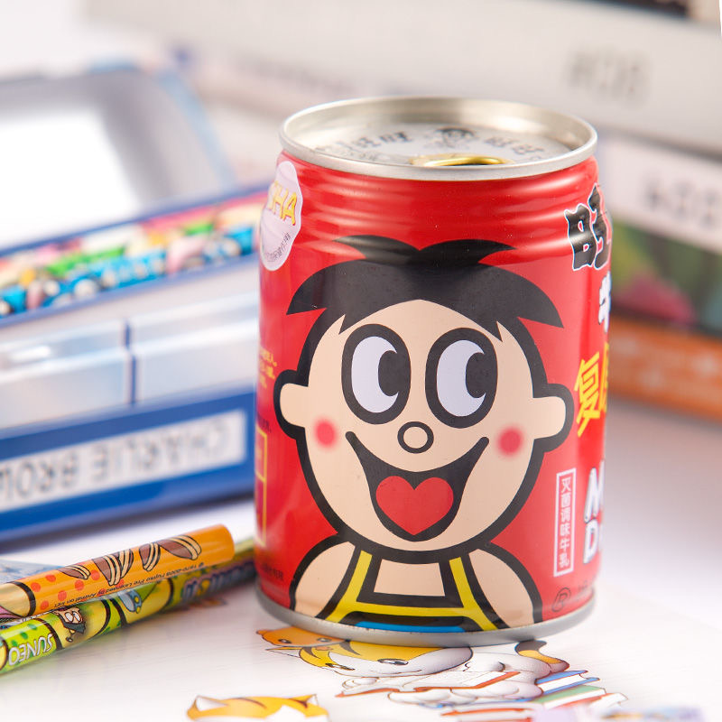 【常温】 旺仔牛奶复原乳原味245ml