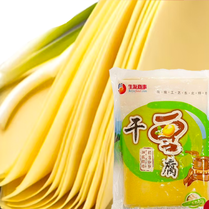 【冷冻】（váng đậu 500g）生友 干豆腐袋装 500g