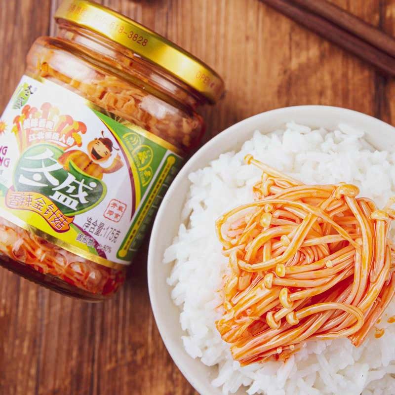 【常温】冬盛 香辣金针菇 175g